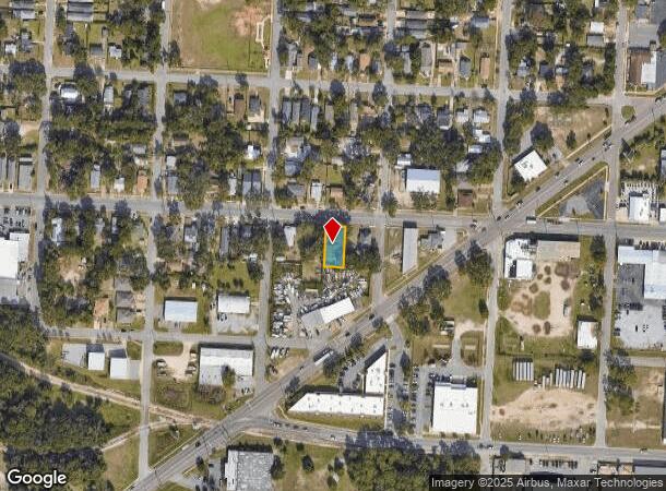 1717 W Government St, Pensacola, FL Parcel Map