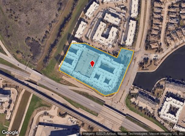 5225 Las Colinas Blvd, Irving, TX Parcel Map