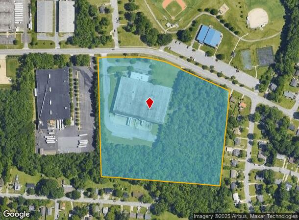  1060 E Springfield Rd, High Point, NC Parcel Map
