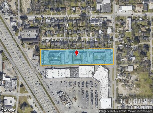  5600 North Fwy, Houston, TX Parcel Map