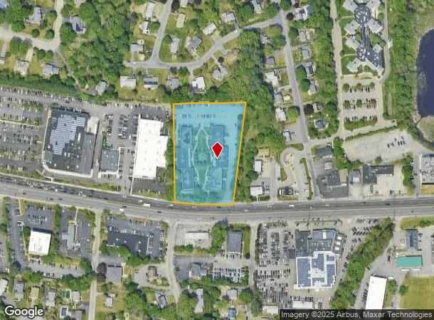 551 Worcester Rd, Framingham, MA Parcel Map