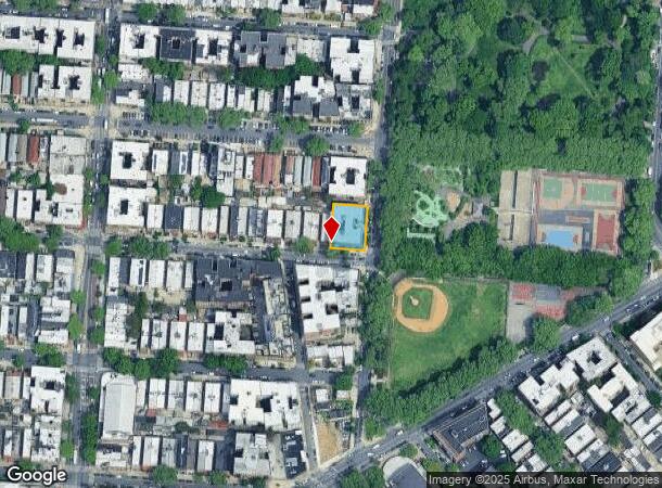1717 Carroll St, Brooklyn, NY Parcel Map