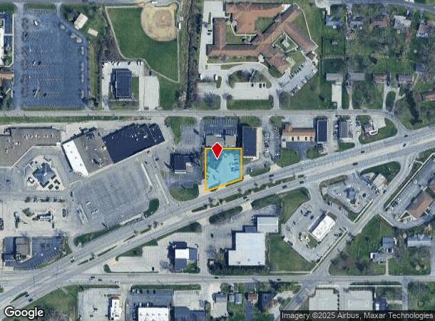  5736 W Jefferson Blvd, Fort Wayne, IN Parcel Map