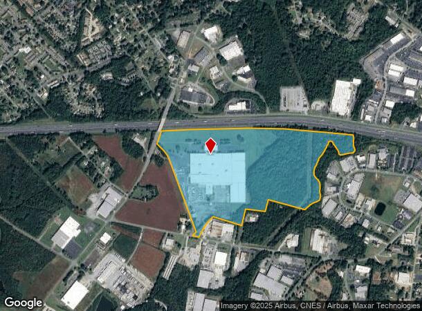 2516 Tucker St, Burlington, NC Parcel Map