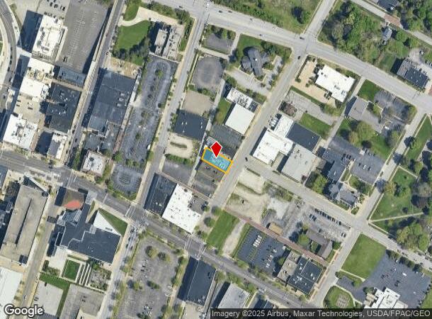  40 N Summit St, Akron, OH Parcel Map