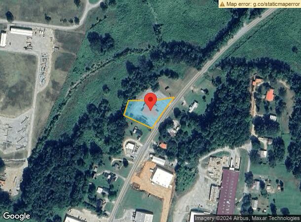  313 N Main St, Lobelville, TN Parcel Map