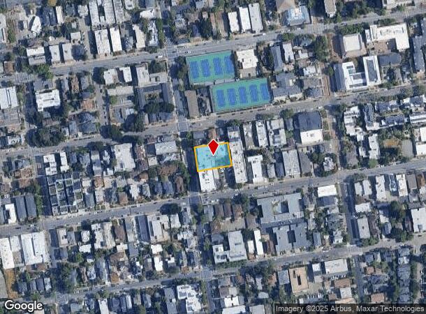 2431 Ellsworth St, Berkeley, CA Parcel Map