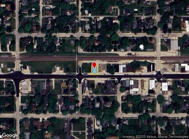  210 W Comanche Ave, Shabbona, IL Parcel Map