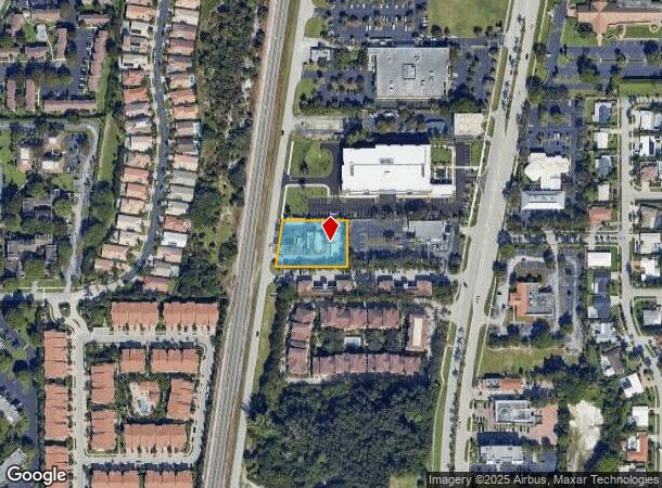 7000 N Dixie Hwy, Boca Raton, FL Parcel Map