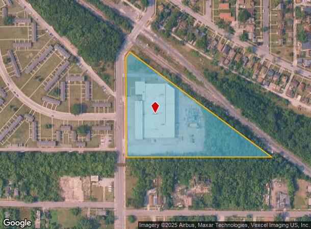  855 Taft St, Gary, IN Parcel Map