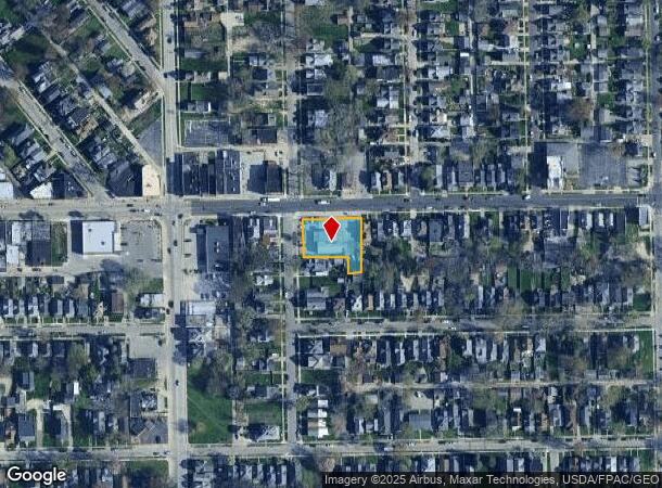  1102 Starr Ave, Toledo, OH Parcel Map