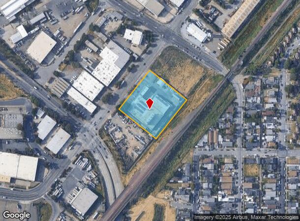 1054 Hensley St, Richmond, CA Parcel Map