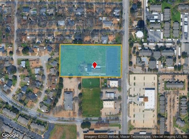 1401 N Main St, Euless, TX Parcel Map