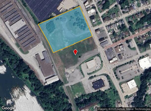  3500 Walnut St, Mckeesport, PA Parcel Map