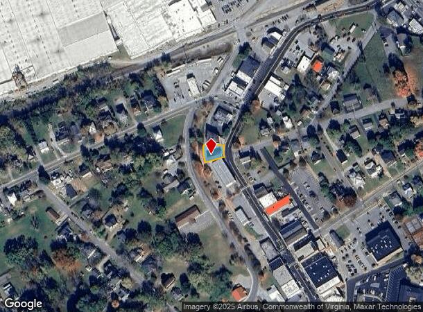  224 Franklin St, Rocky Mount, VA Parcel Map