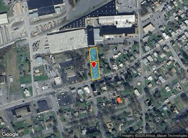  836 Chestnut St, Mifflinburg, PA Parcel Map