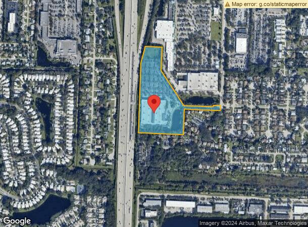  100 Gander Way, Palm Beach Gardens, FL Parcel Map