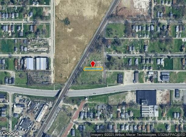  1313 Clinton St, Toledo, OH Parcel Map