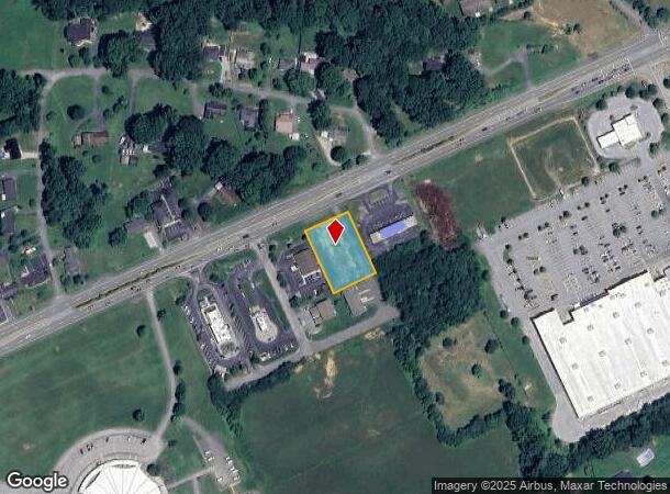 1262 E Jackson Blvd, Jonesborough, TN Parcel Map