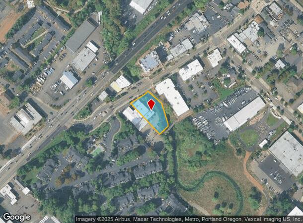 12562 Sw Main St, Portland, OR Parcel Map