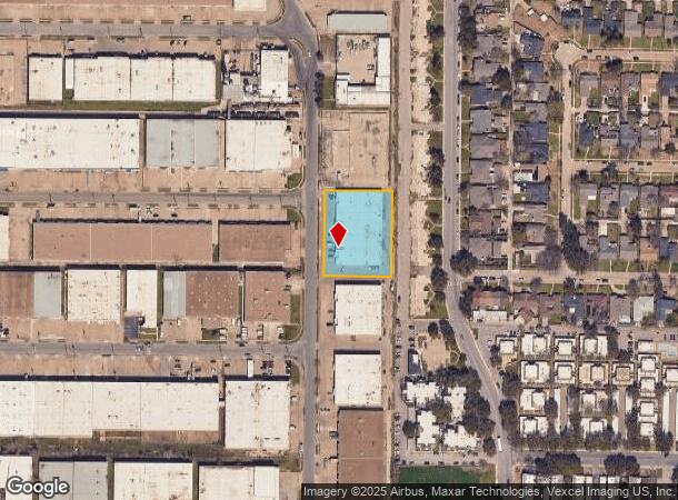  9884 Monroe Dr, Dallas, TX Parcel Map