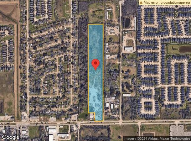  1429 Almeda Genoa Rd, Houston, TX Parcel Map