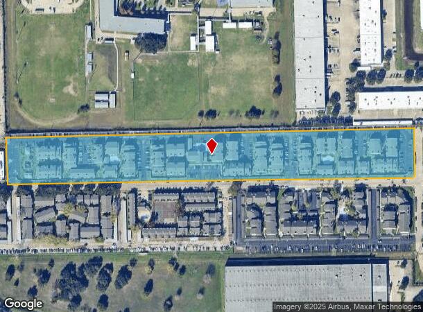  10440 South Dr, Houston, TX Parcel Map