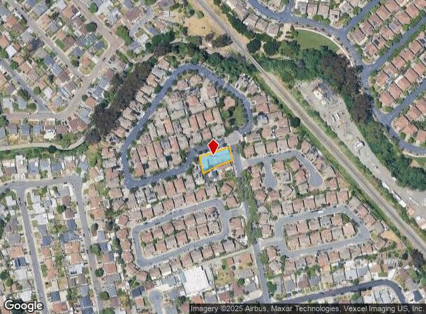 383 Preda St, San Leandro, CA Parcel Map