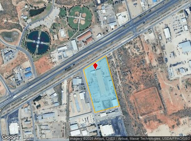  4915 W Industrial Ave, Midland, TX Parcel Map