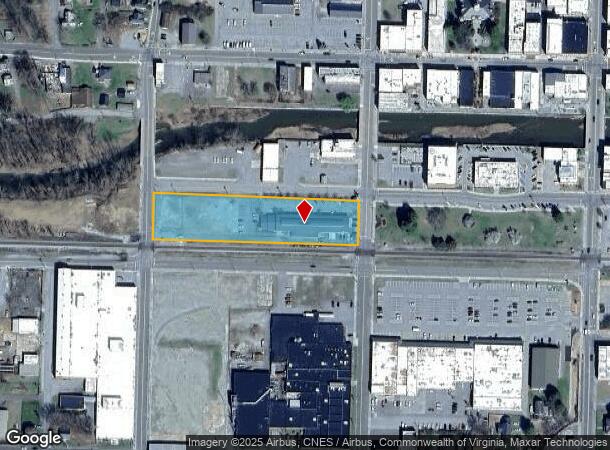 101 1St St Nw, Pulaski, VA Parcel Map