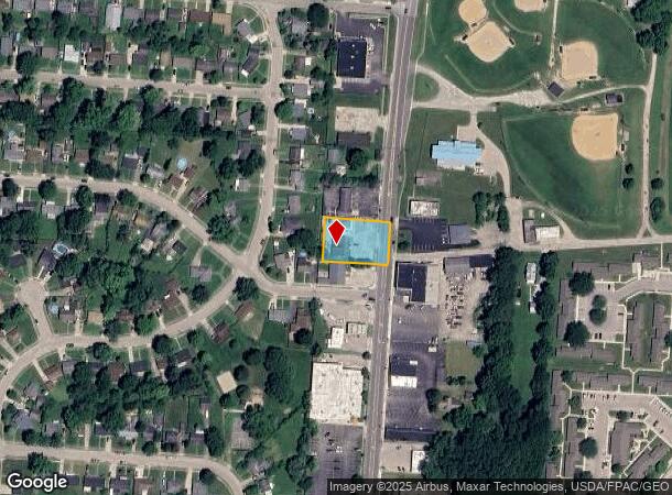 429 431 N Main St, New Carlisle, OH Parcel Map