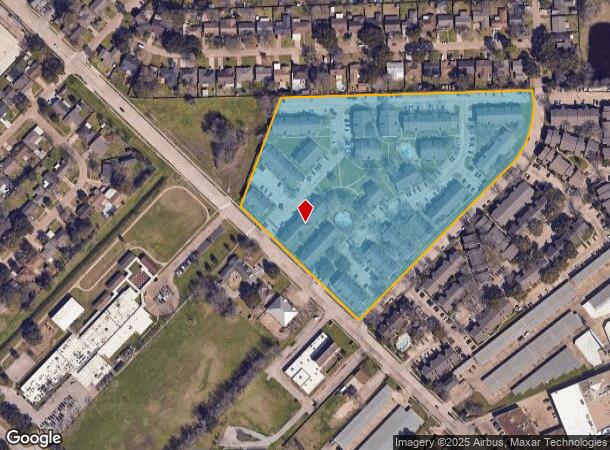  10601 Sabo Rd, Houston, TX Parcel Map
