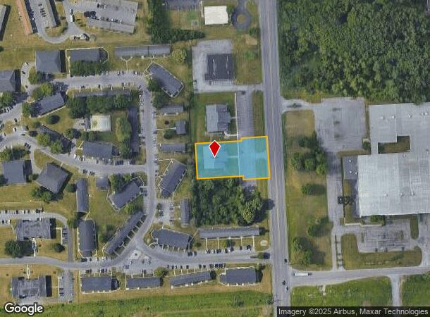  7445 Morgan Rd, Liverpool, NY Parcel Map