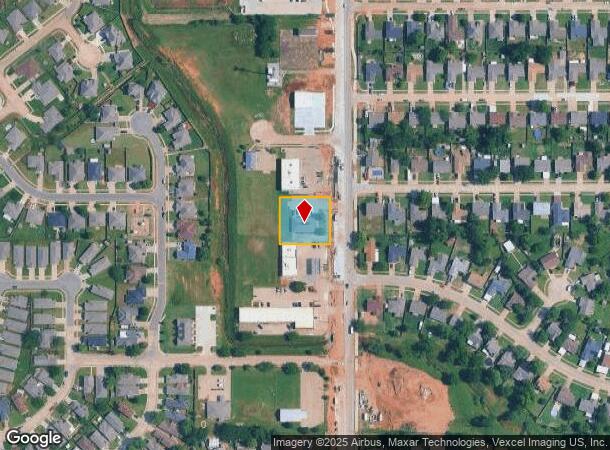  1245 S Eastern Ave, Moore, OK Parcel Map