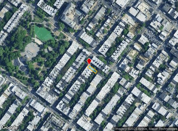 876 Hart St, Brooklyn, NY Parcel Map