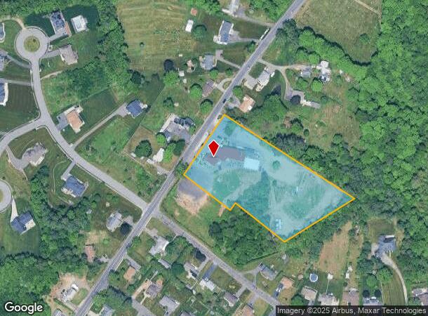 782 Center St, Ludlow, MA Parcel Map
