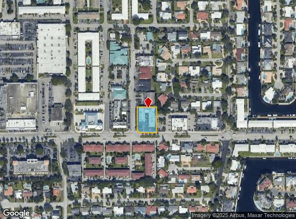  2201 Ne 36Th St, Lighthouse Point, FL Parcel Map