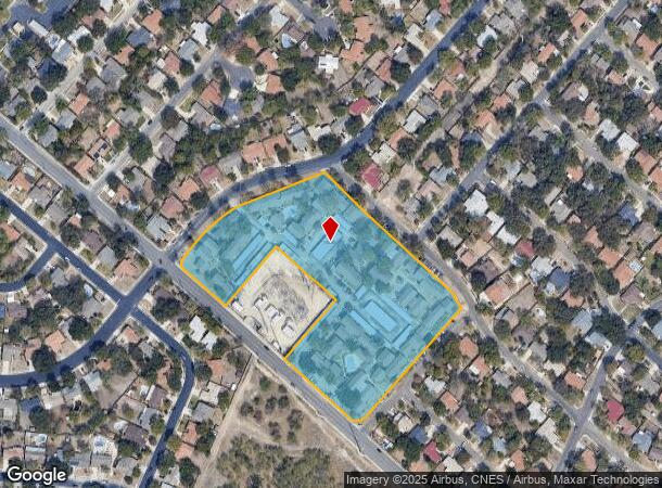  6313 Evers Rd, San Antonio, TX Parcel Map