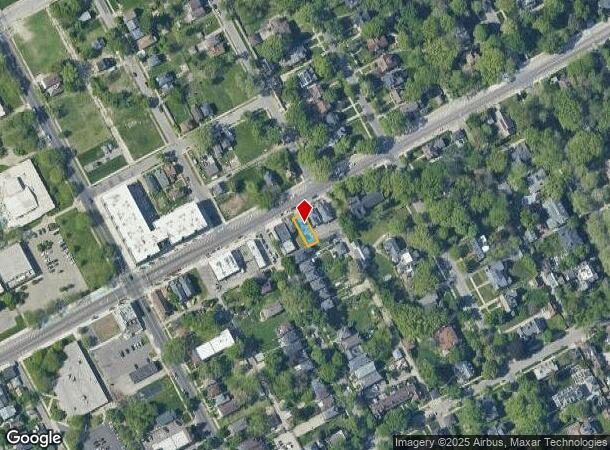  8116 Kercheval St, Detroit, MI Parcel Map