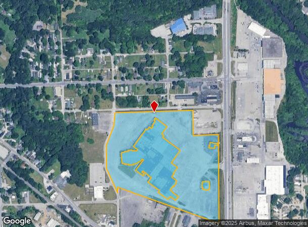 S Scatterfield Rd, Anderson, IN Parcel Map
