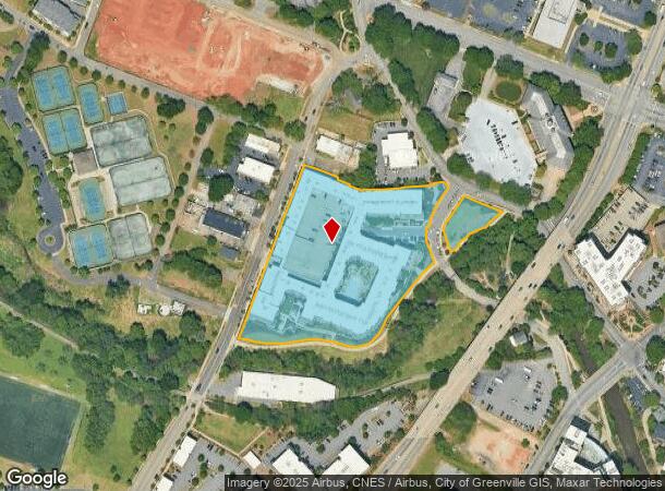  101 Reedy View Dr, Greenville, SC Parcel Map