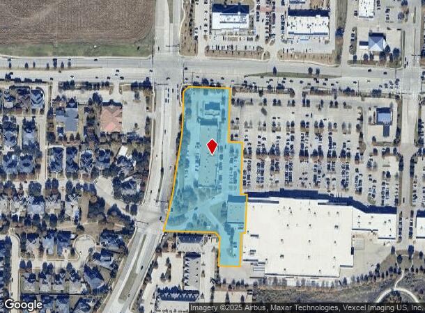  11660 Legacy Dr, Frisco, TX Parcel Map