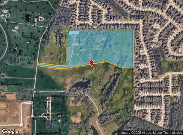  5214 James Ln, Fulshear, TX Parcel Map