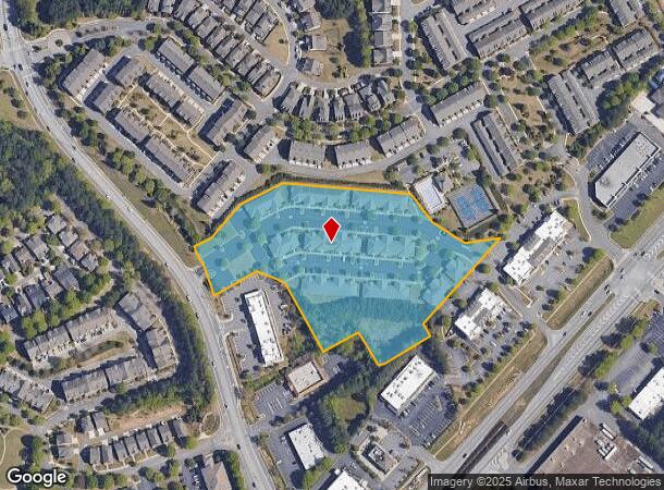  4405 Suwanee Dam Rd, Suwanee, GA Parcel Map