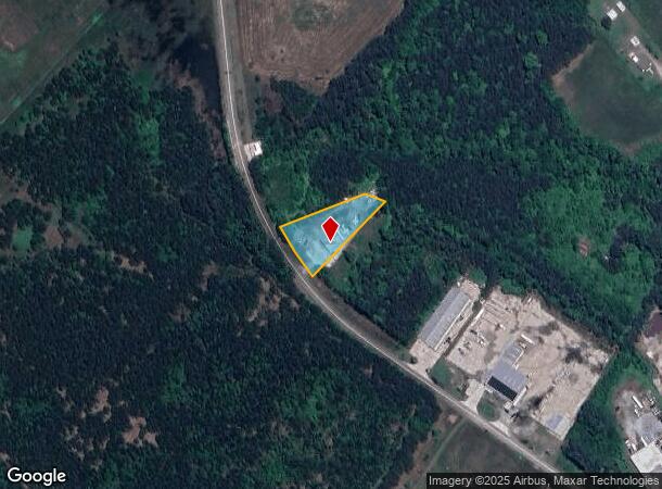  23432 Airport Rd, North Dinwiddie, VA Parcel Map