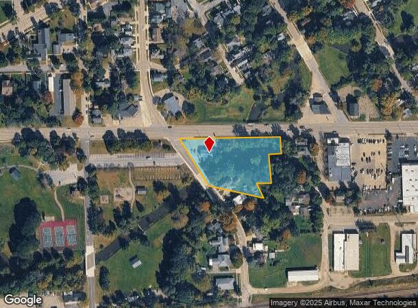 579 W Genesee St, Lapeer, MI Parcel Map