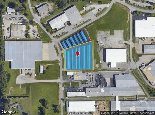  850 Progress Blvd, New Albany, IN Parcel Map