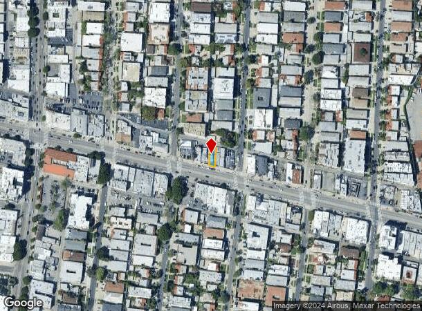  8673 W Pico Blvd, Los Angeles, CA Parcel Map