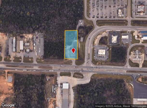  1406 Industrial Pkwy, Saraland, AL Parcel Map