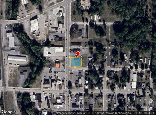  351 S Blanchard St, Findlay, OH Parcel Map